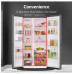 Refrigerator: LG 650 L Front Free Side By Side convertible refrigerator